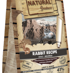 Natural Greatness Conejo Mini Light & Senior · razas pequeñas