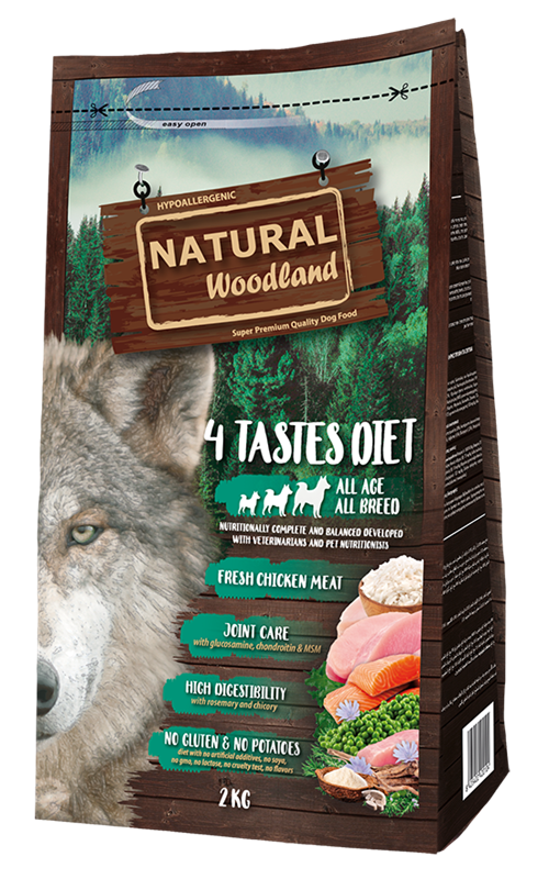 Natural Woodland 4 Tastes · apoyo articular