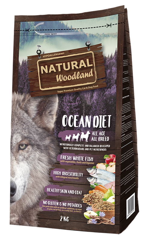 Natural Woodland Ocean · pescado para piel sensible